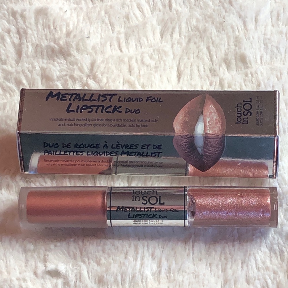 METALLIST LIQUID FOIL LIPSTICK DUO